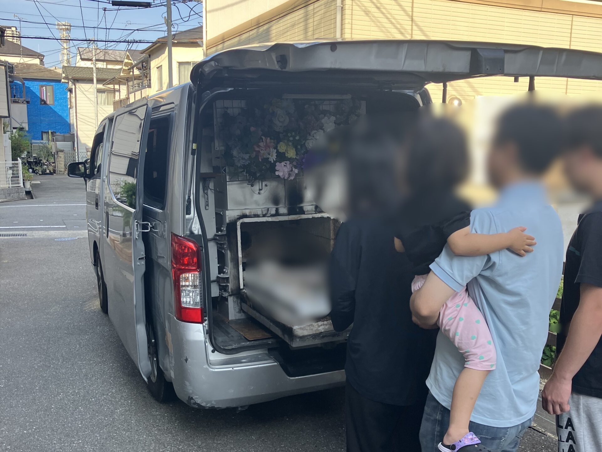 神戸市で大型のワンちゃんをご家族皆様でお見送りしました